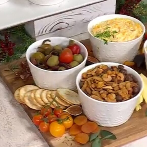 NEW Temp-tations Woodland Set of (3) 18-oz Cereal Bowls WHITE - Picture 6 of 6